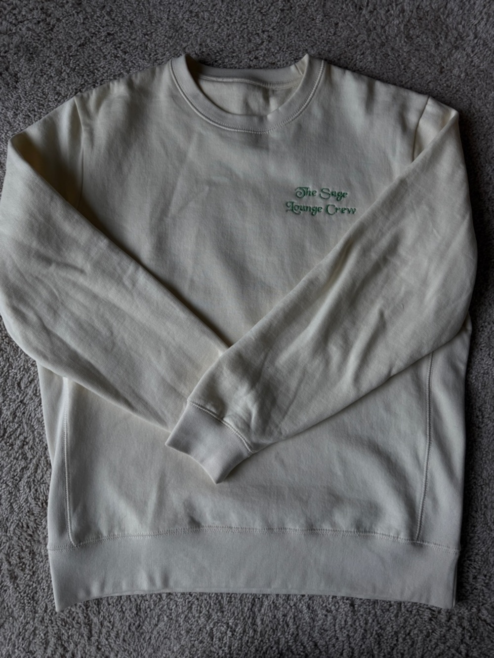SAGE LOUNGE CREW SWEATSHIRT